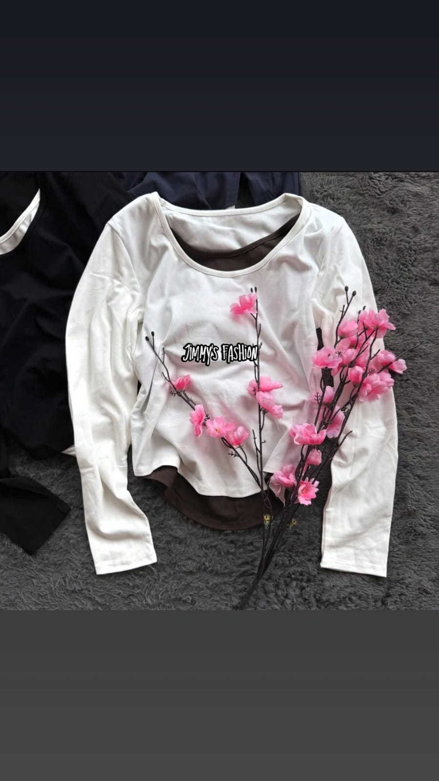 Layered Scoop Neck Cotton T-Shirt