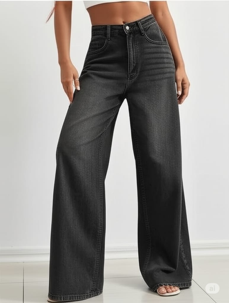 Your new favorite jeans have just arrived. Classic WIDE LEGS WJ5151